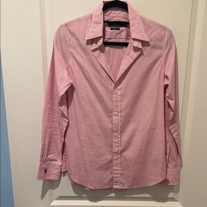 Ralph Lauren Pink Striped Dress Shirt